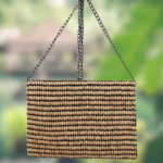 cane clutch bag