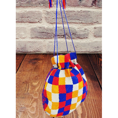 embroidered potli bag