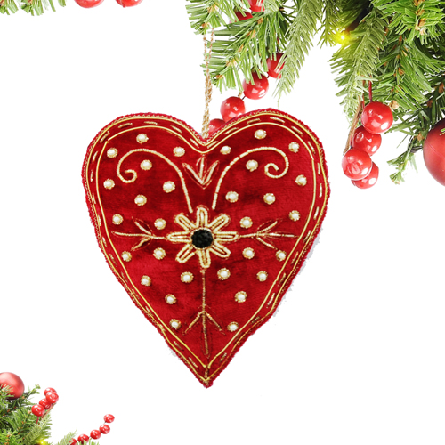 Christmas Ornaments Decorative Wall Hanging Heart