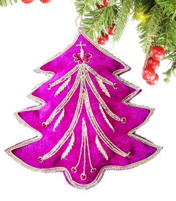 Christmas Tree Handmade Xmas Wall Hanging