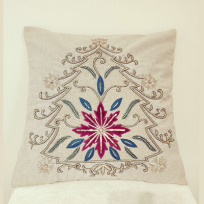 Decorative Cotton Embroidery Sofa Bed Cushion Cover