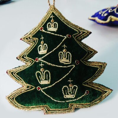 Green Christmas Tree Mini Wall Hanging